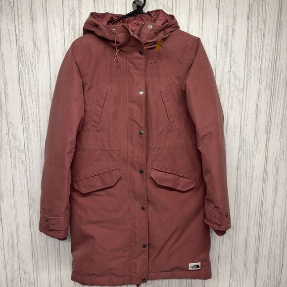 Womens Size S The North Face Snow Down Parka EUC - Picture 1 of 7